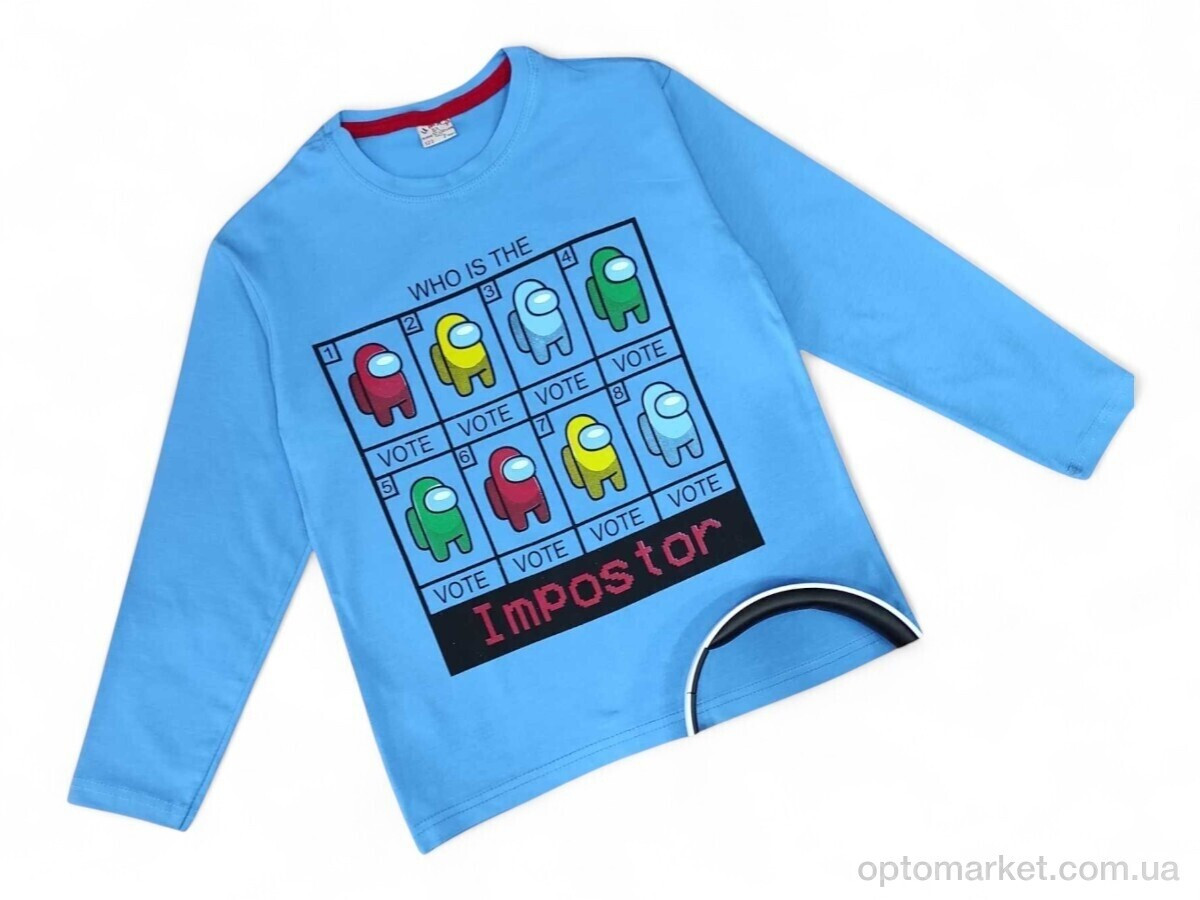 Купить Батник дитячі 4390 блакитний UMKA Kids блакитний, фото 2