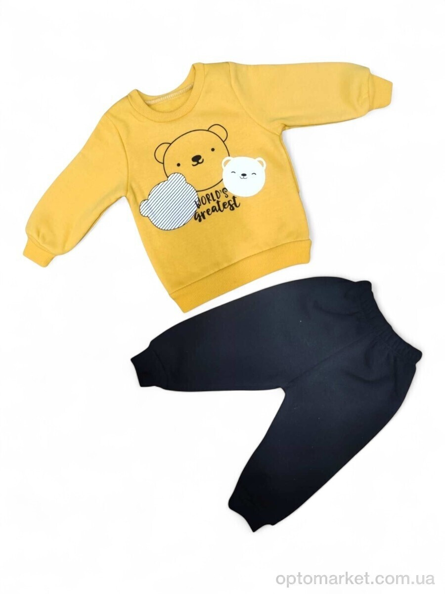 Купить Комплекти дитячі дитячі 4548 жовтий реглан-штани Baby Moyes жовтий, фото 2