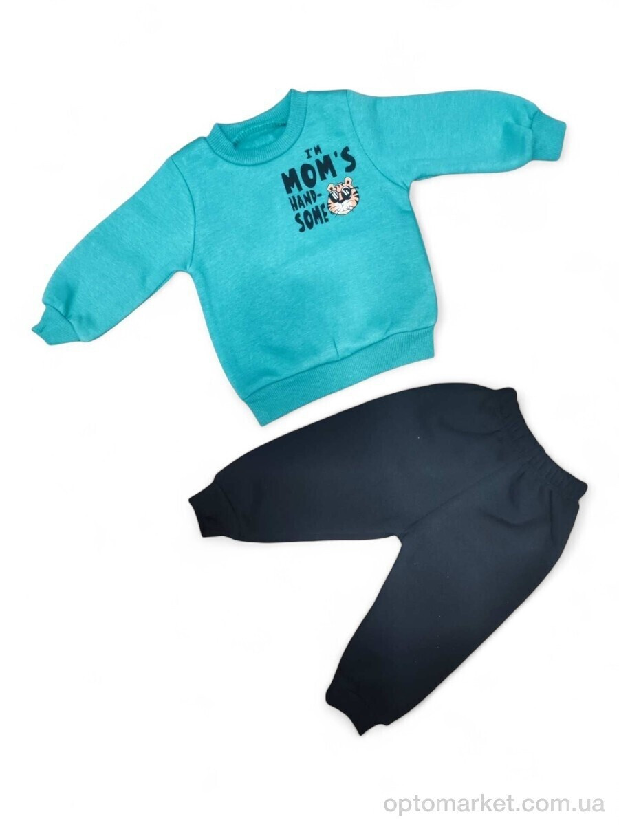 Купить Комплекти дитячі дитячі 4549 зелений реглан-штани Baby Moyes зелений, фото 2