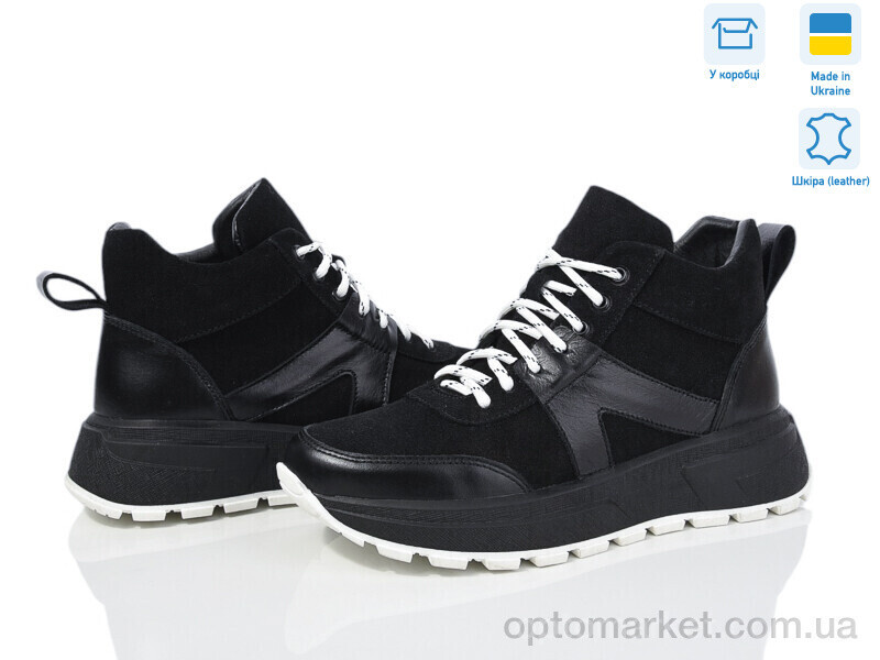 Купить Кросівки жіночі 465-52 Tamei чорний, фото 2