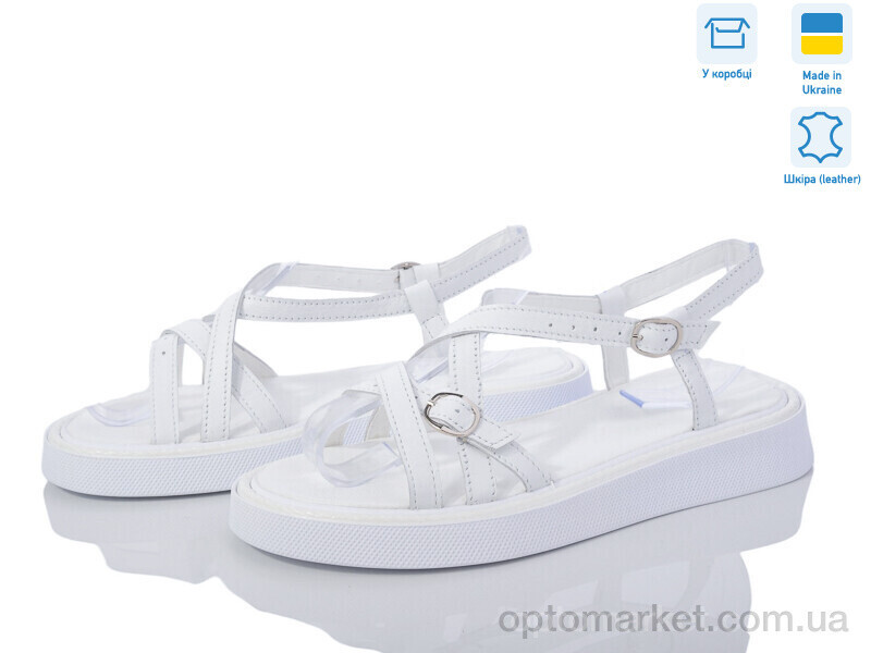 Купить Босоніжки жіночі 465 б.к. G-Aira білий, фото 2