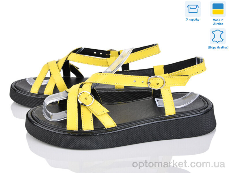 Купить Босоніжки жіночі 465 жовтий к. G-Aira жовтий, фото 2