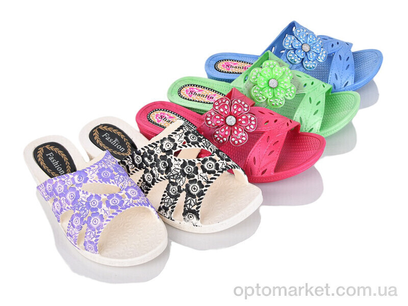 Купить Шльопанці жіночі 48-48 mix Sanlin мікс, фото 2