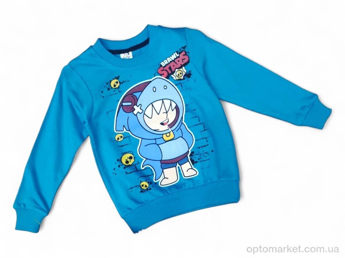 Купить Батник дитячі 4819 бірюзовий Basak Kids блакитний, фото 2