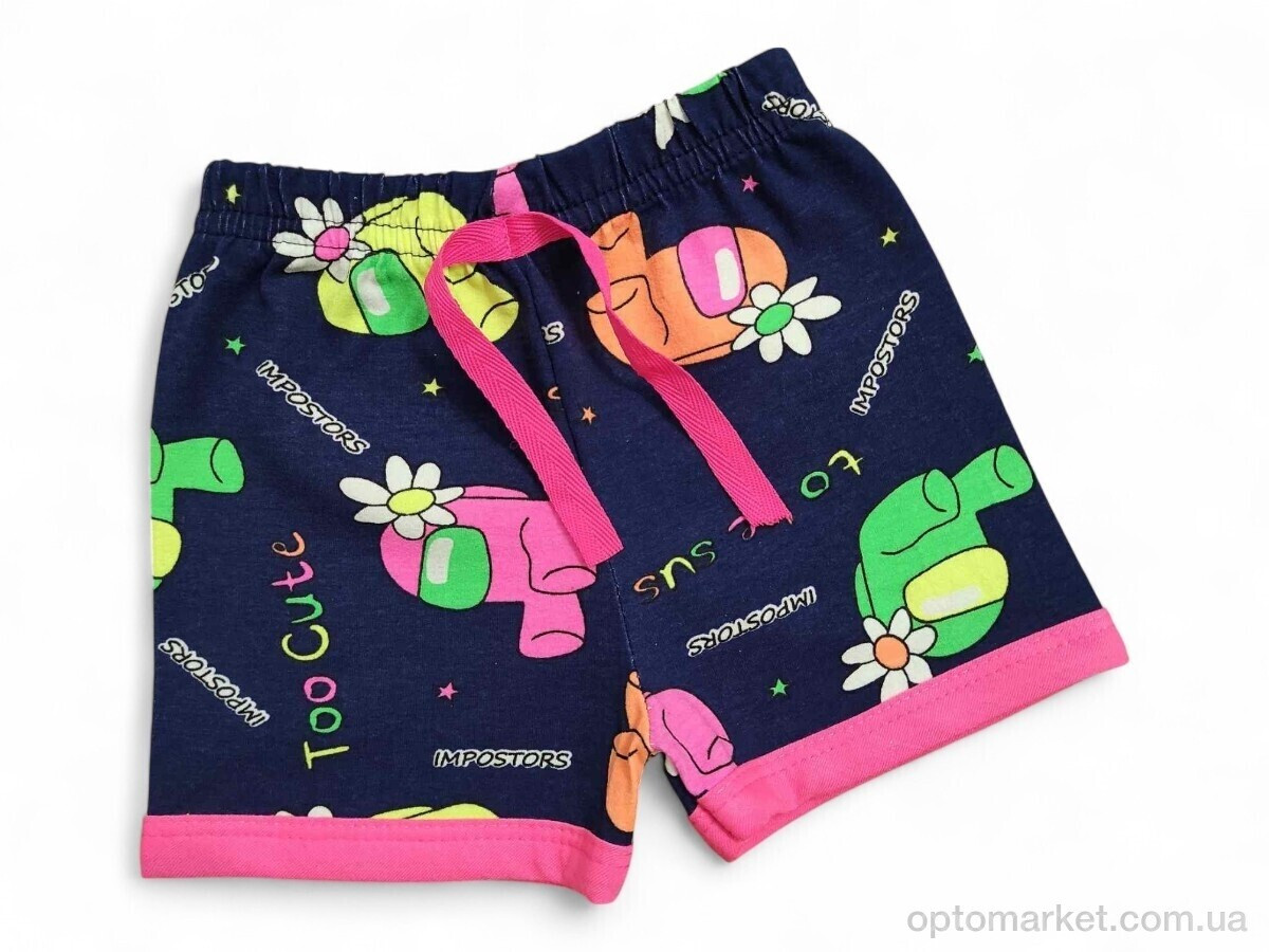 Купить Шорти дитячі 4838 синьо-рожевий Peti Babe синій, фото 2