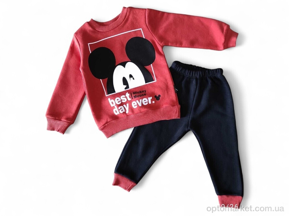 Купить Комплекти дитячі дитячі 484 цегляний  реглан-штани Baby Moyes червоний, фото 2