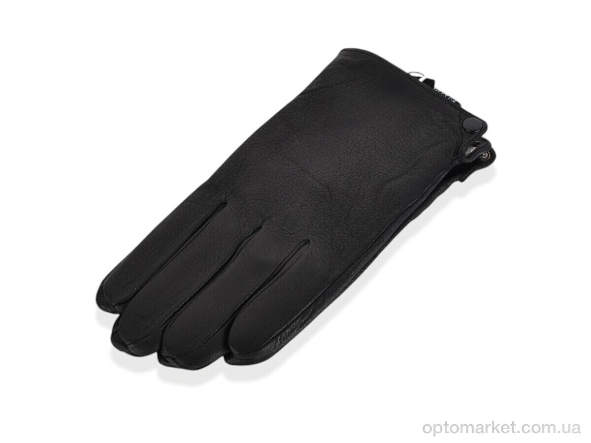 Купить Рукавички чоловічі 5-101 black Anjela чорний, фото 3