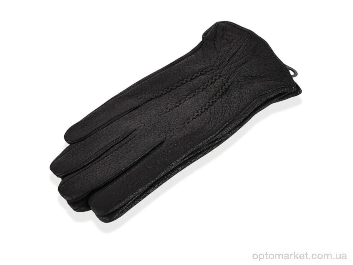 Купить Рукавички чоловічі 5-105 black Anjela чорний, фото 3