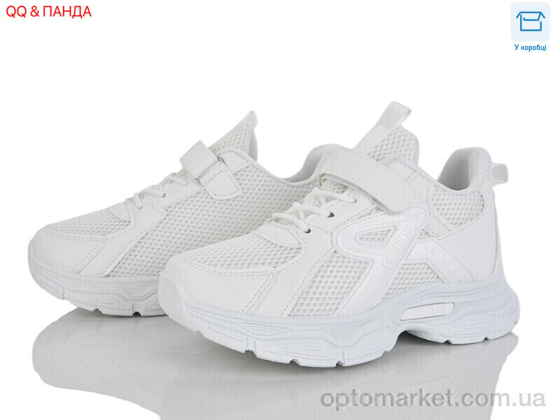 Купить Кросівки дитячі 5-72-5 QQ&Панда білий, фото 3