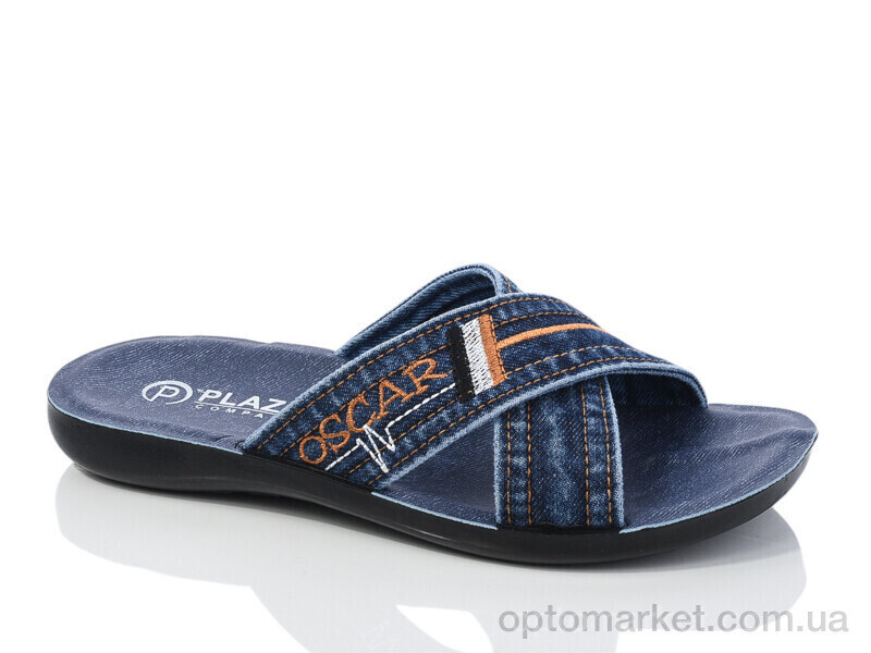 Купить Шльопанці чоловічі 5 синій Plaza синій, фото 2