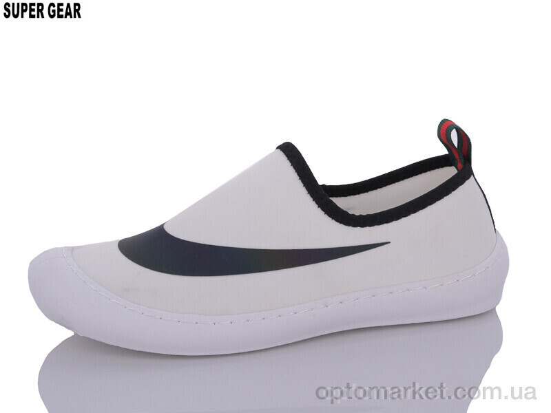 Купить Сліпони чоловічі 5001 white Super Gear білий, фото 2