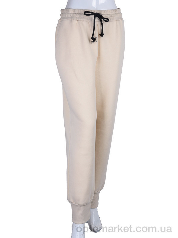 Купить Спортивні штани жіночі 5002 beige Baldoria бежевий, фото 4