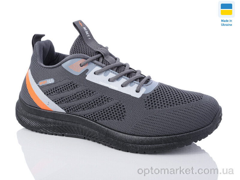 Купить Кросівки чоловічі 5005-3 Swin сірий, фото 2