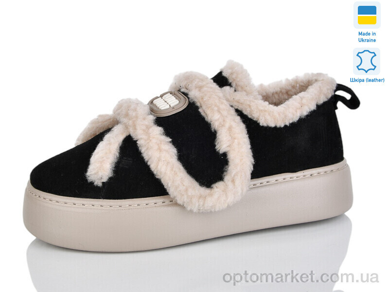 Купить Туфлі жіночі 501-31B Mermaid чорний, фото 2