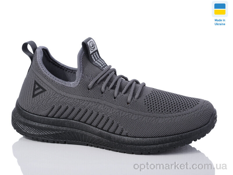 Купить Кросівки чоловічі 5011-3 Swin сірий, фото 2