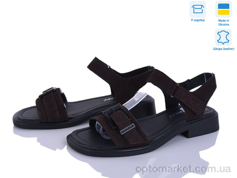 Купить Босоніжки жіночі 502-20 Tamei коричневий, фото 2