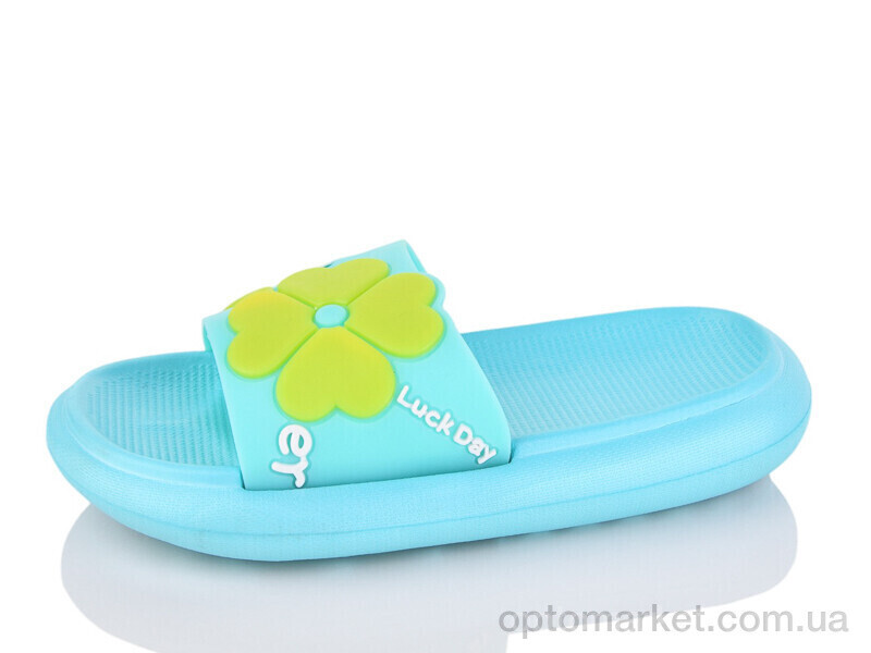 Купить Шльопанці дитячі 5028-112B Luck Line зелений, фото 2