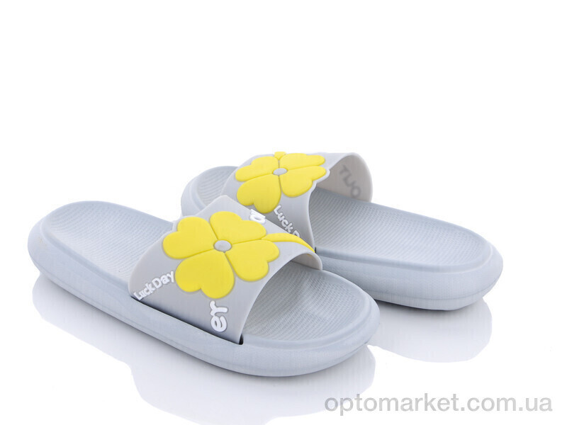 Купить Шльопанці жіночі 5028-13A1 Luck Line сірий, фото 2
