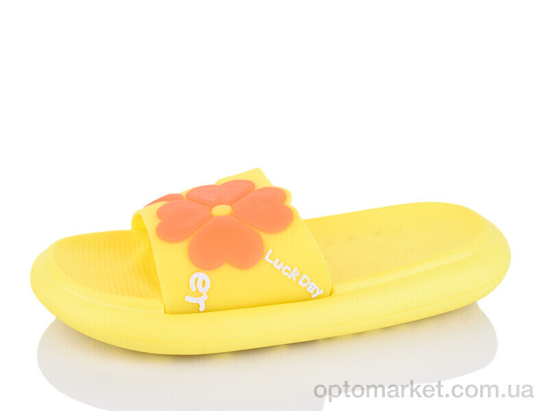 Купить Шльопанці жіночі 5028-18A Luck Line жовтий, фото 2