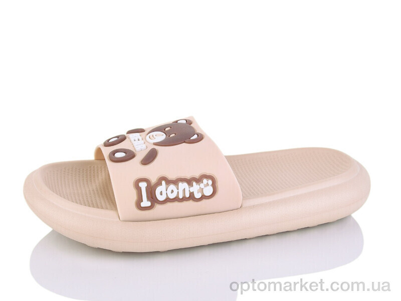 Купить Шльопанці жіночі 5028-221A Luck Line бежевий, фото 2