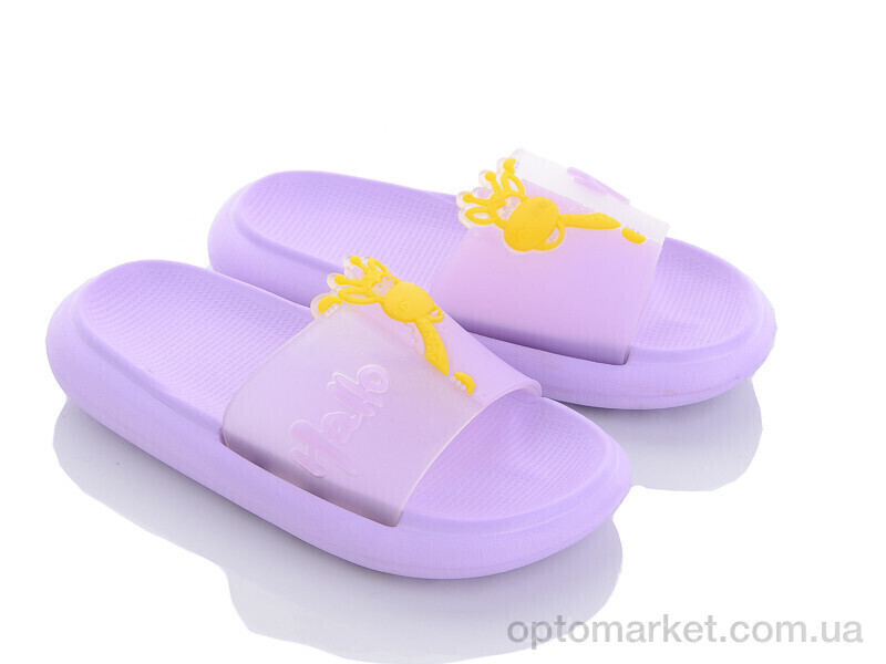 Купить Шльопанці дитячі 5028-315B Luck Line фіолетовий, фото 2