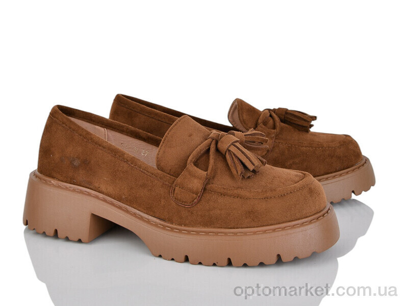 Купить Туфлі жіночі 503-14 Mengfuna коричневий, фото 2