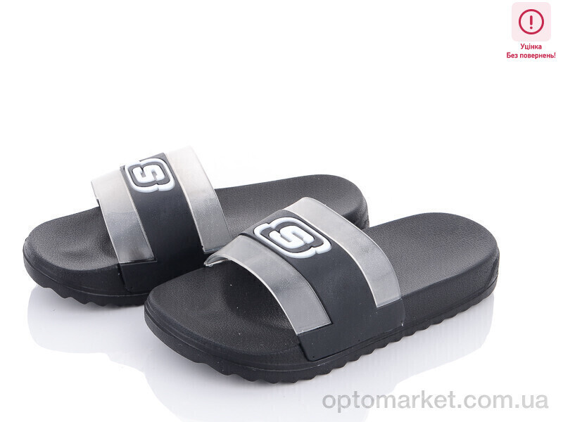 Купить Шльопанці жіночі 5030-41A уцінка Luck Line чорний, фото 2