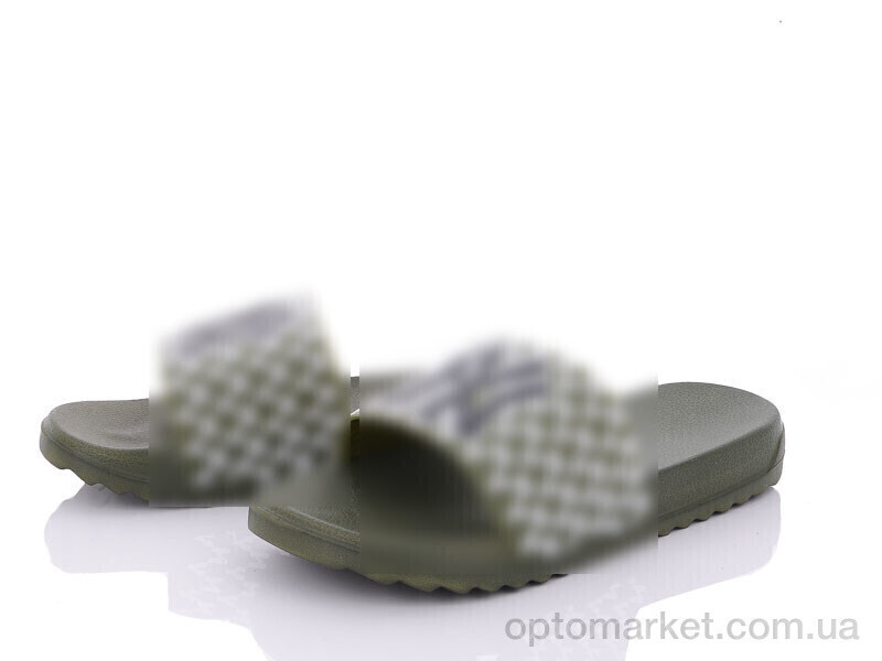 Купить Шльопанці чоловічі 5030-619 Luck Line зелений, фото 3