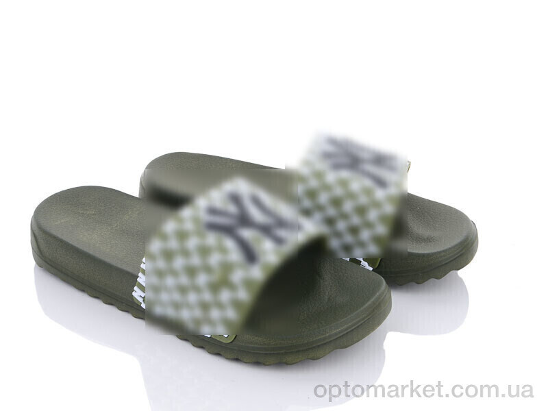 Купить Шльопанці жіночі 5030-619A Luck Line зелений, фото 3