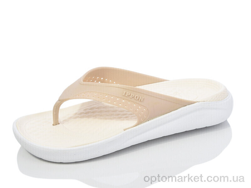 Купить Крокси жіночі 5032-381 Ippon бежевий, фото 2