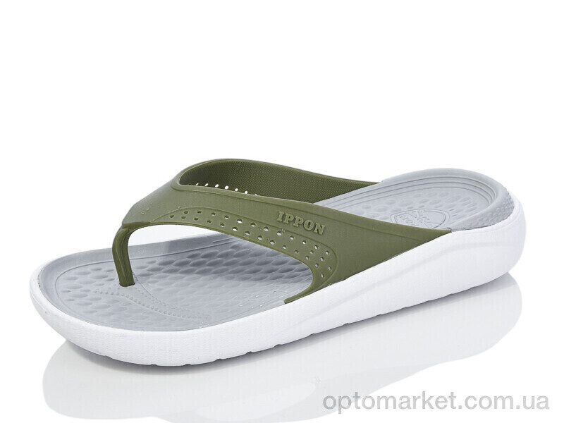 Купить В'єтнамки чоловічі 5032-405 Ippon зелений, фото 2