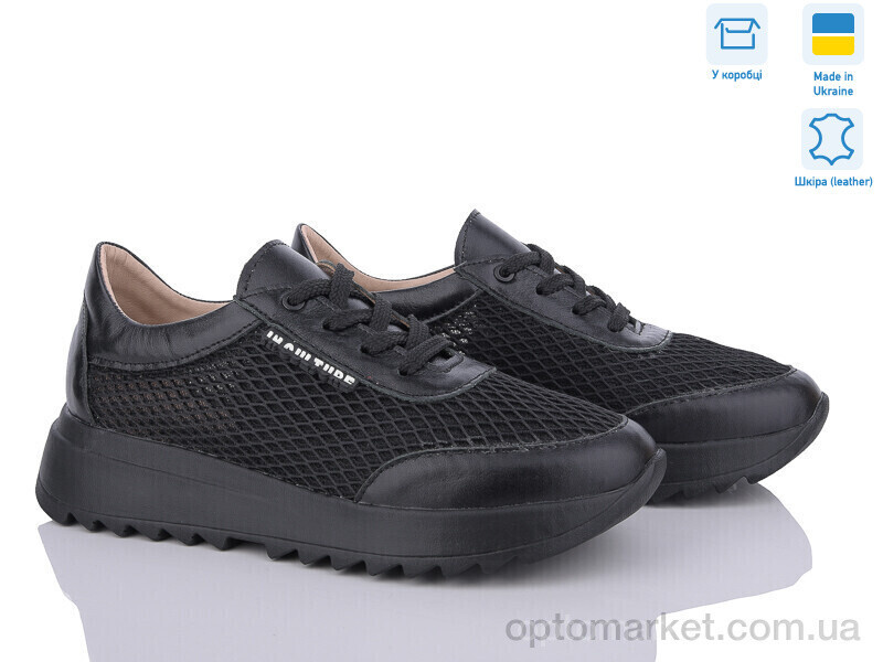 Купить Кросівки жіночі 5064-55LS чорний A.N.I.One чорний, фото 2