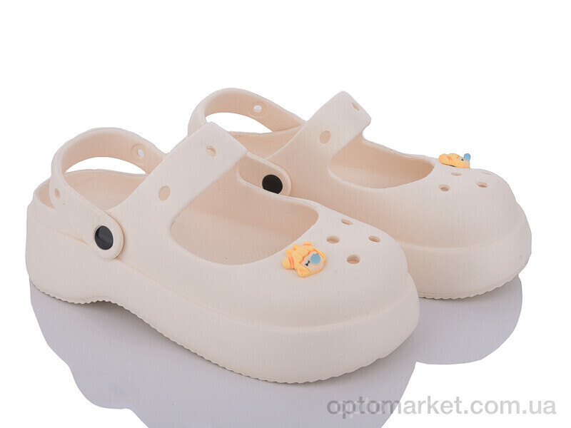 Купить Крокси дитячі 5069-387 Luck Line бежевий, фото 2