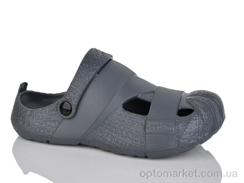 Купить Крокси жіночі 5071-380 Luck Line сірий, фото 2
