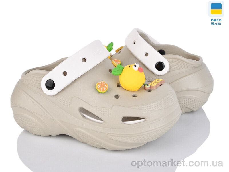 Купить Крокси жіночі 5073-399A Luck Line хакі, фото 2