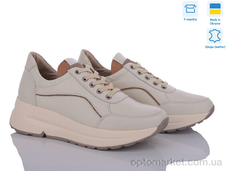 Купить Кросівки жіночі 5077-75 беж A.N.I.One бежевий, фото 2