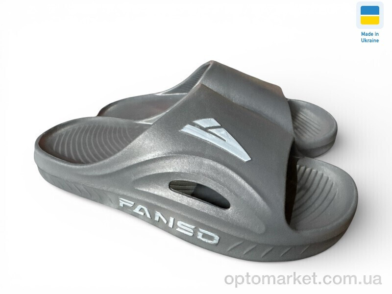 Купить Шльопанці чоловічі 508-018 сірий Roksol сірий, фото 2