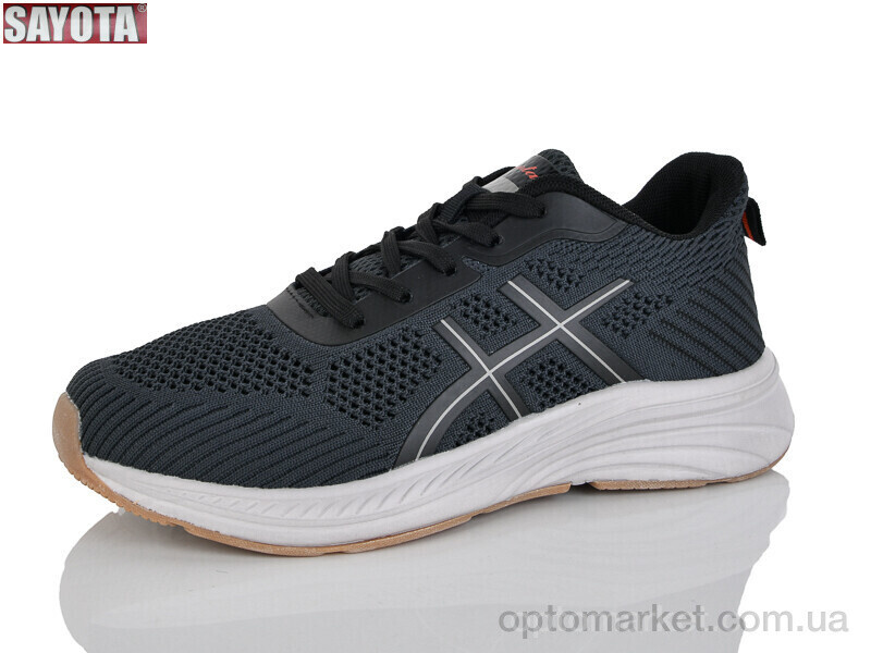 Купить Кросівки унісекс 508-7A Sayota сірий, фото 2