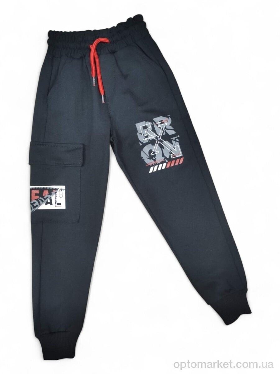 Купить Спортивні штаны дитячі 5084 чорний BRON Paris Kids чорний, фото 2