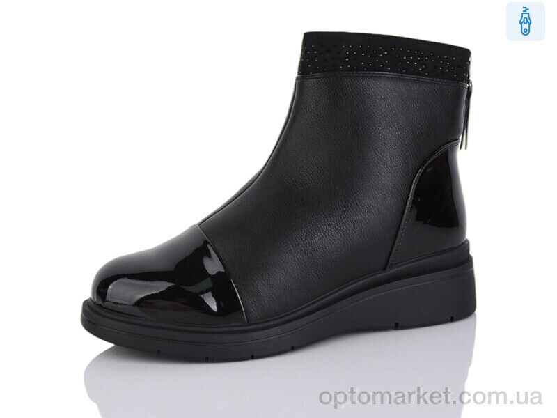 Купить Черевики жіночі 509 Aifeilin-Karco чорний, фото 2