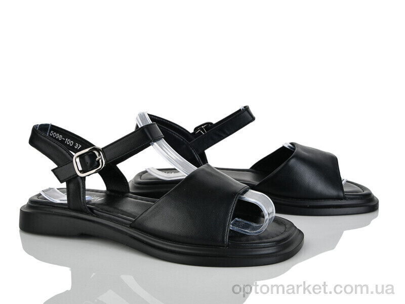 Купить Босоніжки жіночі 5098-100 LianZuXiang чорний, фото 2