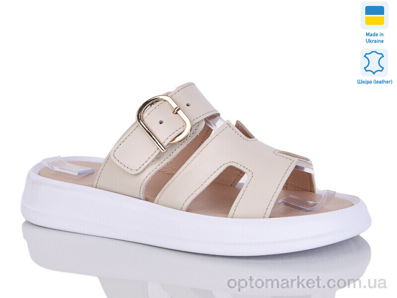 Купить Шльопанці жіночі 515 беж к. Sali бежевий, фото 2