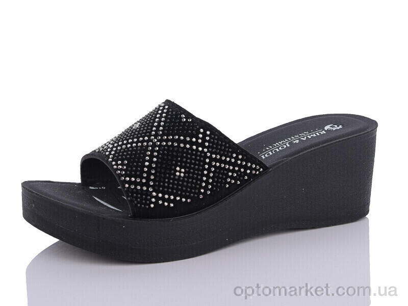 Купить Шльопанці жіночі 516-060 Rima&Joudi чорний, фото 2