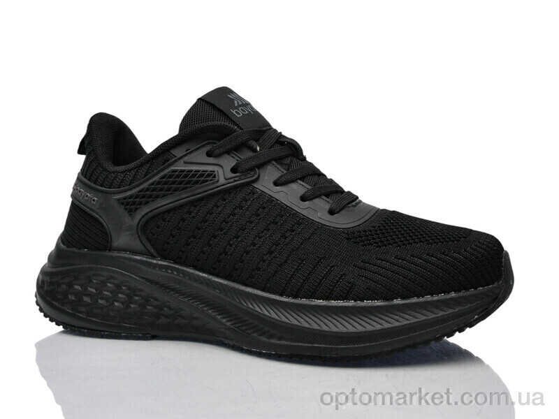 Купить Кросівки унісекс 5167-10 Bayota чорний, фото 3