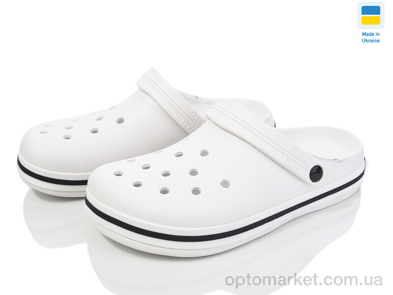 Купить Крокси чоловічі 520 білий Dago білий, фото 2