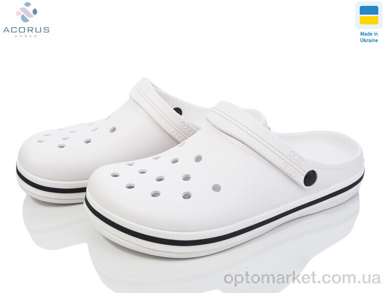 Купить Крокси жіночі 520 білий Dago білий, фото 2