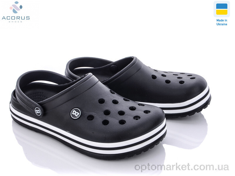 Купить Крокси чоловічі 520 черный Dago чорний, фото 2