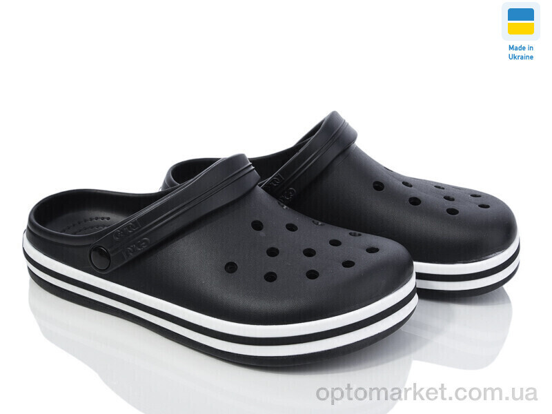 Купить Крокси чоловічі 520 чорний Dago чорний, фото 2