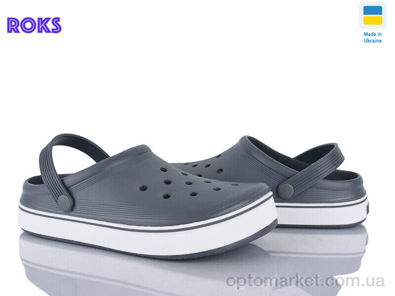 Купить Крокси чоловічі 523 сірий Dago сірий, фото 2