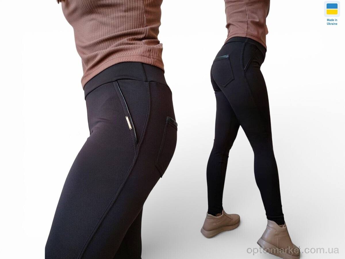 Купить Лосини жіночі 5251 чорний Sport style чорний, фото 2